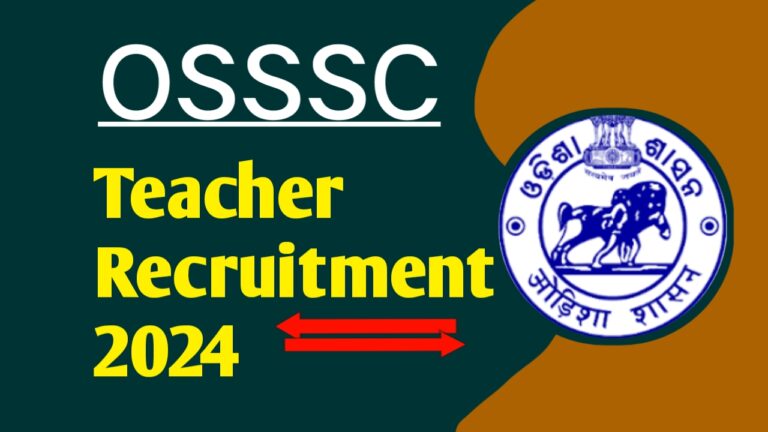 OSSSC Hindi Teacher Recruitment