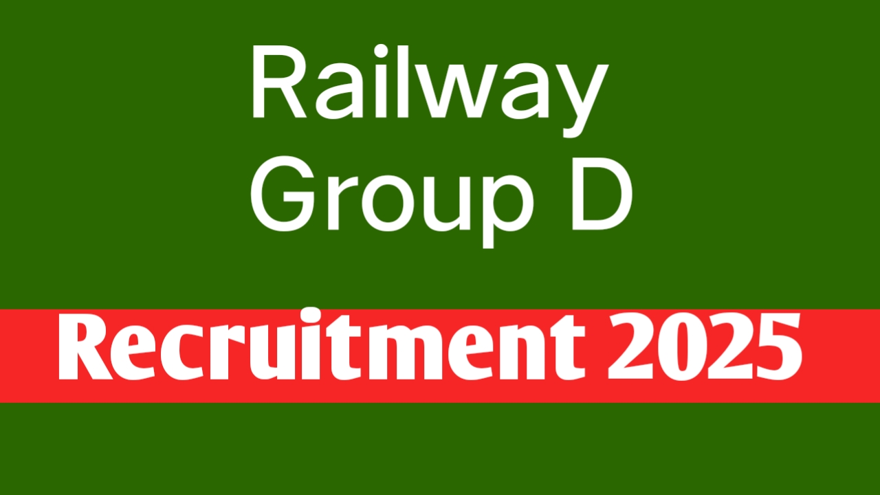 Railway RRB Group D Recruitment 2025